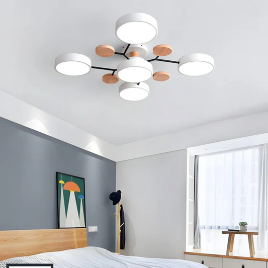Contemporary LED Ceiling Light Fixture - Image 11