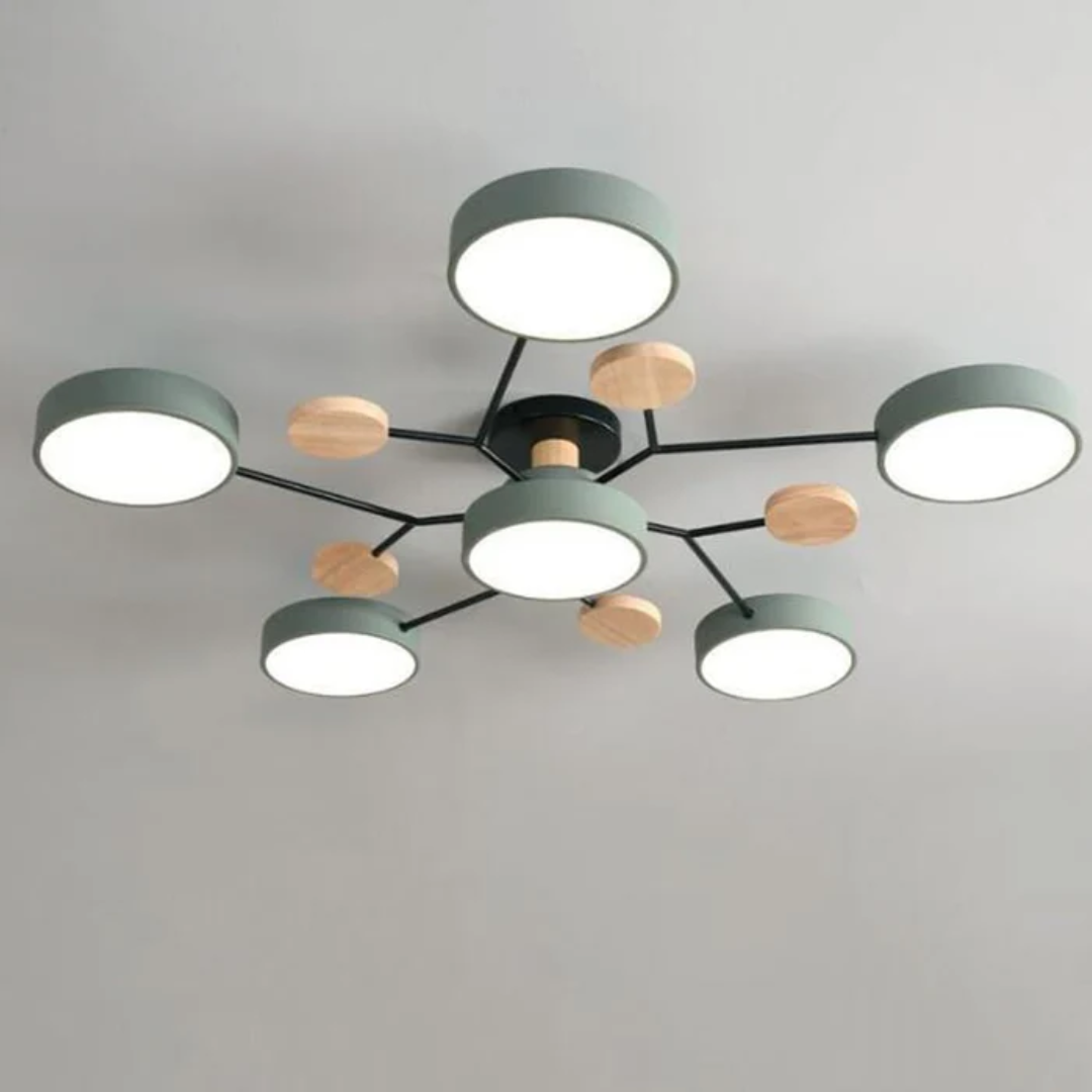 Contemporary LED Ceiling Light Fixture - Image 3