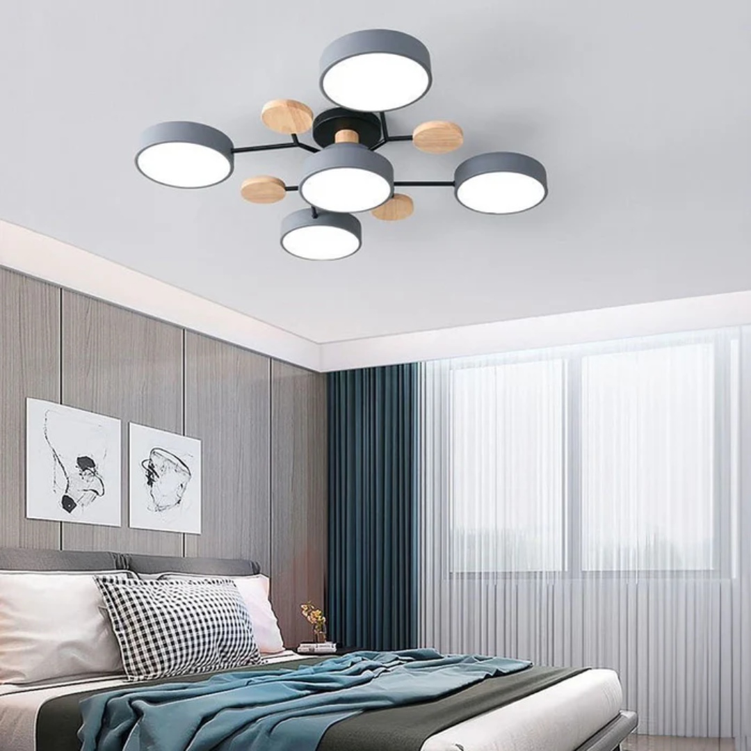 Contemporary LED Ceiling Light Fixture - Image 5