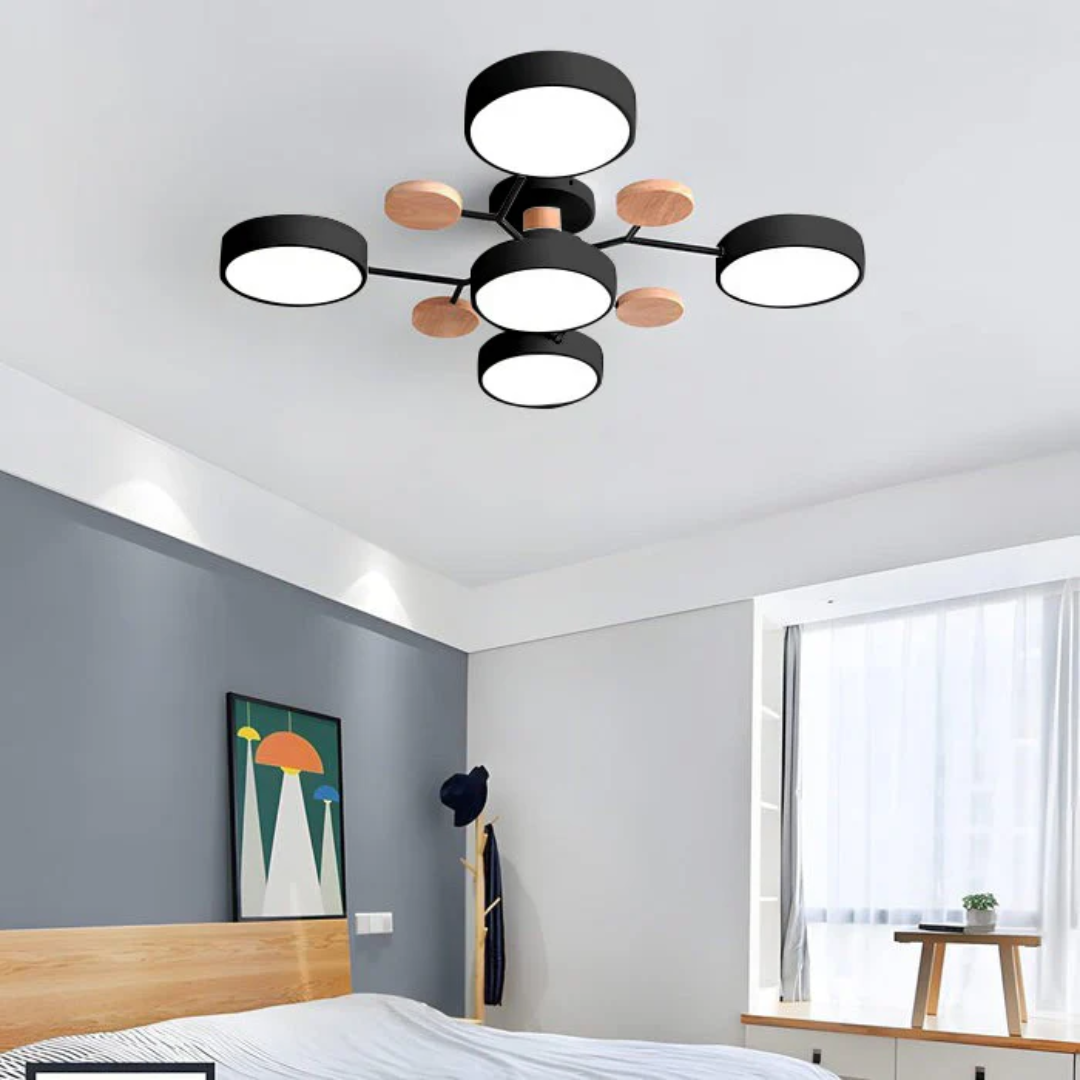 Contemporary LED Ceiling Light Fixture - Image 8