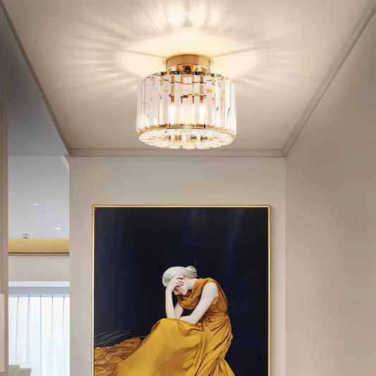 Elegant Crystal Ceiling Light Fixture - Image 2
