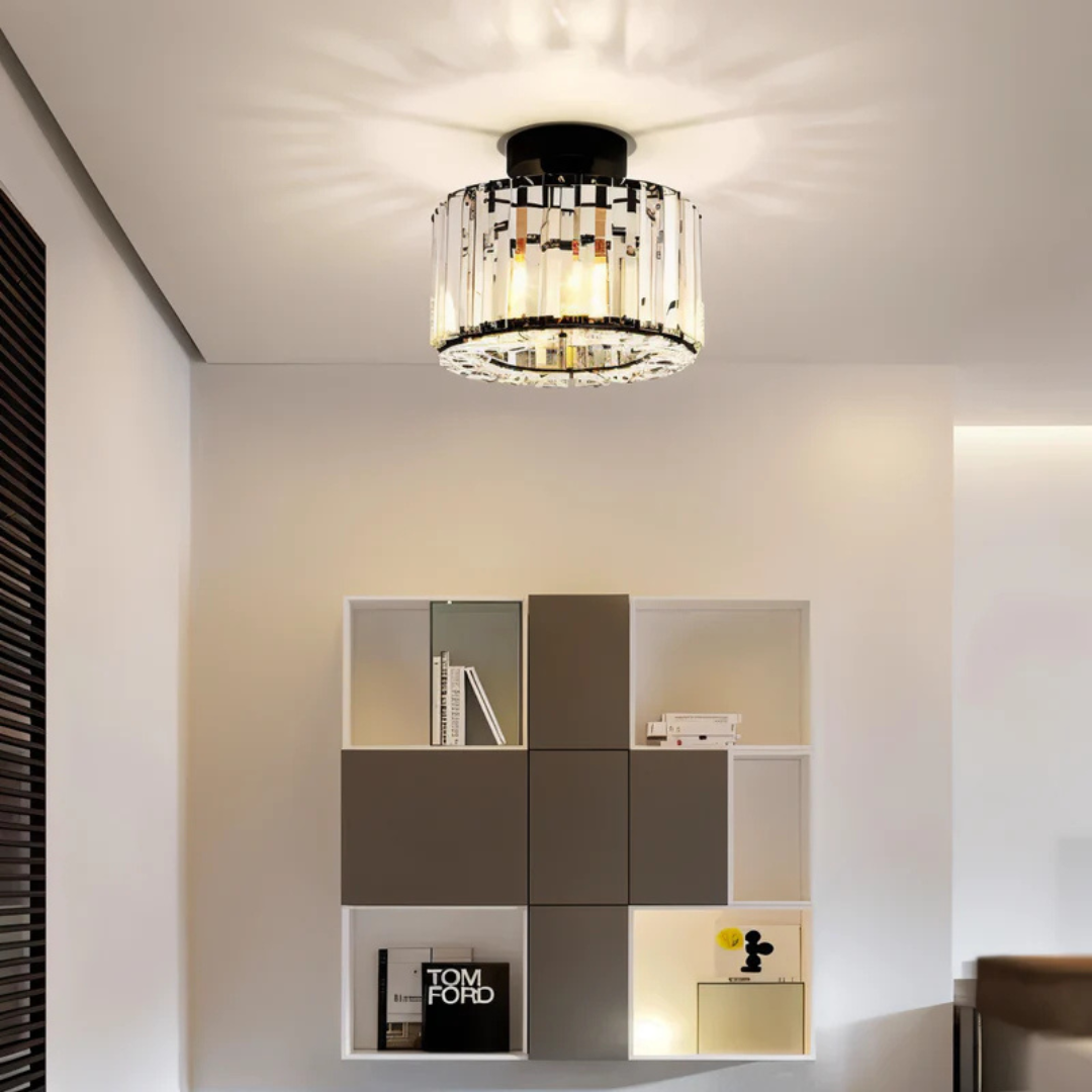 Elegant Crystal Ceiling Light Fixture - Image 4
