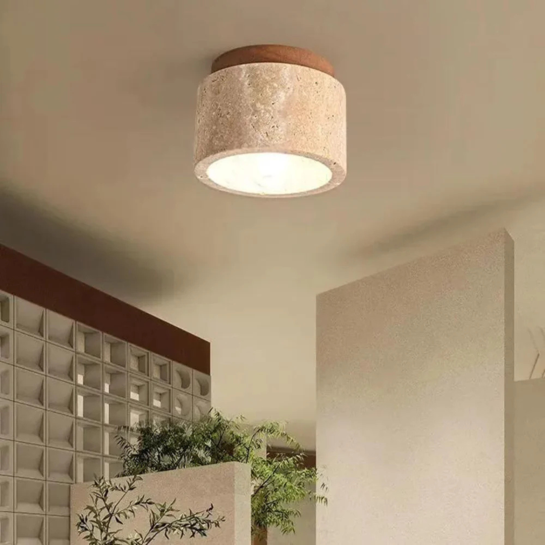 Elegant Japanese Style Ceiling Light Fixture - Image 4
