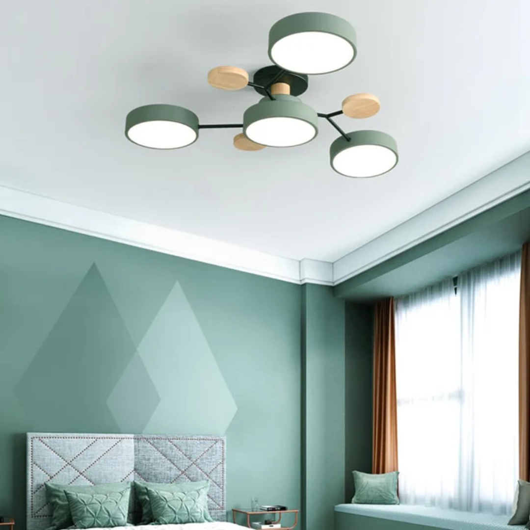 Contemporary LED Ceiling Light Fixture - Image 1