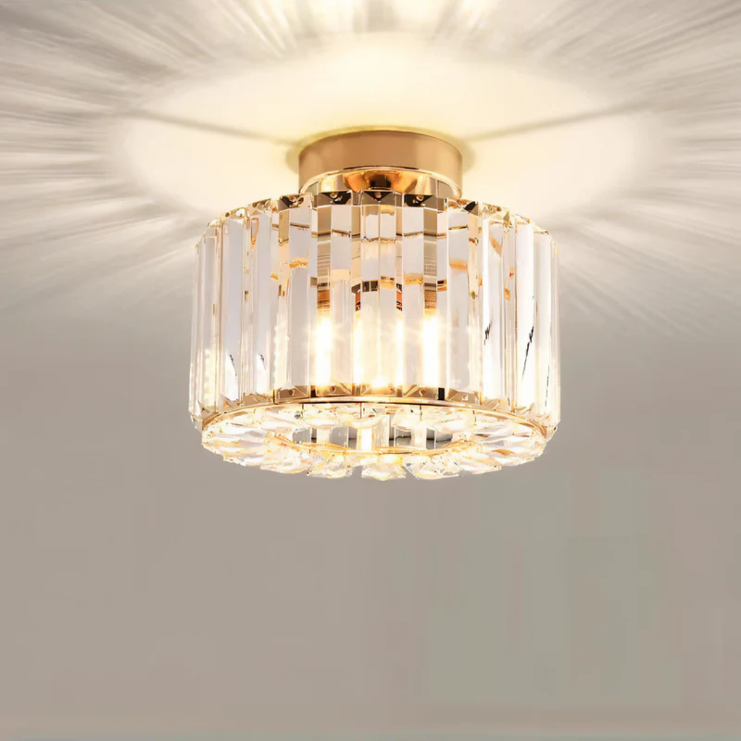 Elegant Crystal Ceiling Light Fixture - Image 6