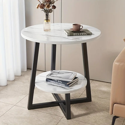 Stylish Space-Saving Double Layer Side Table - Image 6